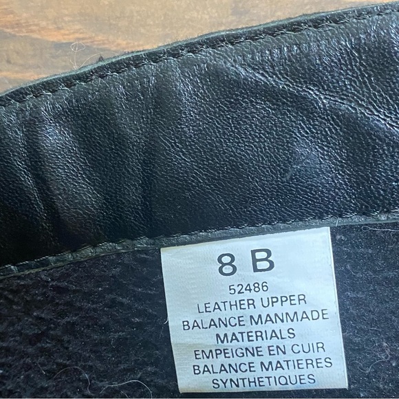 St Emile Black Knee High Quilted Leather Boots - Picture 8 of 9